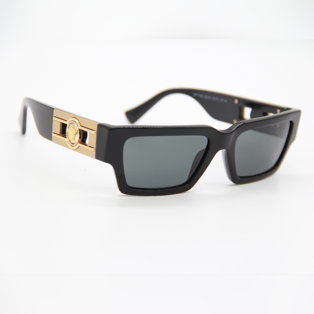 NEW VERSACE VE4459 GB1/87 WOMEN SUNGLASSES VERSACE MOD 4459 BLACK - Picture 8 of 12